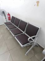 Steel Metal Waiting Link Chair | PU Seat Steel Waiting Link Chair | Clinic Waiting Chair | Hospital Link Chair | Kerusi Menunggu Besi Klinik Hospital | Penang | KL | Cheras | Penang | Damansara | Bertam | Kepala Batas | Taiping | Ipoh  | Office Chair Penang | Office Furniture 