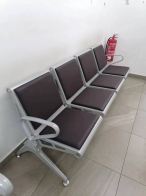 Steel Metal Waiting Link Chair | PU Seat Steel Waiting Link Chair | Clinic Waiting Chair | Hospital Link Chair | Kerusi Menunggu Besi Klinik Hospital | Penang | KL | Cheras | Penang | Damansara | Bertam | Kepala Batas | Taiping | Ipoh   | Office Chair Penang | Office Furniture