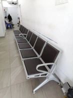 Steel Metal Waiting Link Chair | PU Seat Steel Waiting Link Chair | Clinic Waiting Chair | Hospital Link Chair | Kerusi Menunggu Besi Klinik Hospital | Penang | KL | Cheras | Penang | Damansara | Bertam | Kepala Batas | Taiping | Ipoh  | Office Chair Penang | Office Furniture