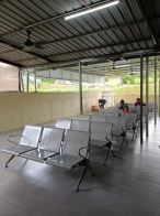 Kerusi bangku Menunggu Besi Hospital Klinik Kulim Lunas Kedah | Waiting Link Chair | Steel Metal Link Chair For Visitor Customer | Office Furniture 