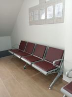 Waiting Link Chair | Clinic and Hospital Visitor Link Chair | PU Seat and Metal Frame Link Chair | Kerusi Menunggu Pelawat dan Pesakit Hospital dan Klinik | Office Furniture | Penang | KL | Kulim | Lunas | Arau | Sungai Petani | Ipoh