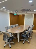 Modern Conference Meeting Table | MUJI Style Office Meeting Table | Meja Mesyuarat Moden | New Office Renovation Furniture | Pembekal Perabot Pejabat Malaysia | Office Furniture Supplier Penang