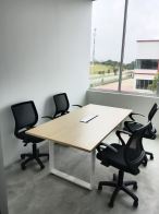 Office Meeting Table Set  4 6 Pax Discussion Table with Chairs  High Quality Office Furniture Malaysia  Modern Meeting Table Penang KL Johor Ipoh  Meja Mesyuarat Pejabat