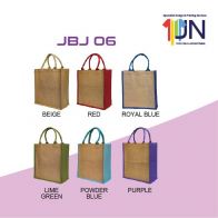 JBJ06 - Jute Bag with Cotton Paddle JBJ06 - Jute Bag with Cotton Paddle