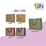 JBJ05 - Jute Bag with Cotton Paddle JBJ05 - Jute Bag with Cotton Paddle