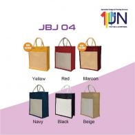 JBJ04 - Jute Bag with Cotton Paddle JBJ04 - Jute Bag with Cotton Paddle
