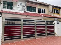 2024 Feng Shui Stainless Steel Auto Gate Folding Track Design Petaling Jaya | Malaysia  