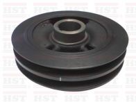 TOYOTA DYNA LH80 TOYOTA HIACE LH113 TOYOTA HILUX LN106 CRANKSHAFT PULLEY WITH RUBBER CHINA (CSP-3L-00CHI)