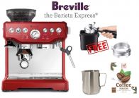 Breville BARISTA EXPRESS BES870CRN (CRANBERRY RED)(Contact us now and claim your discount vouchers)