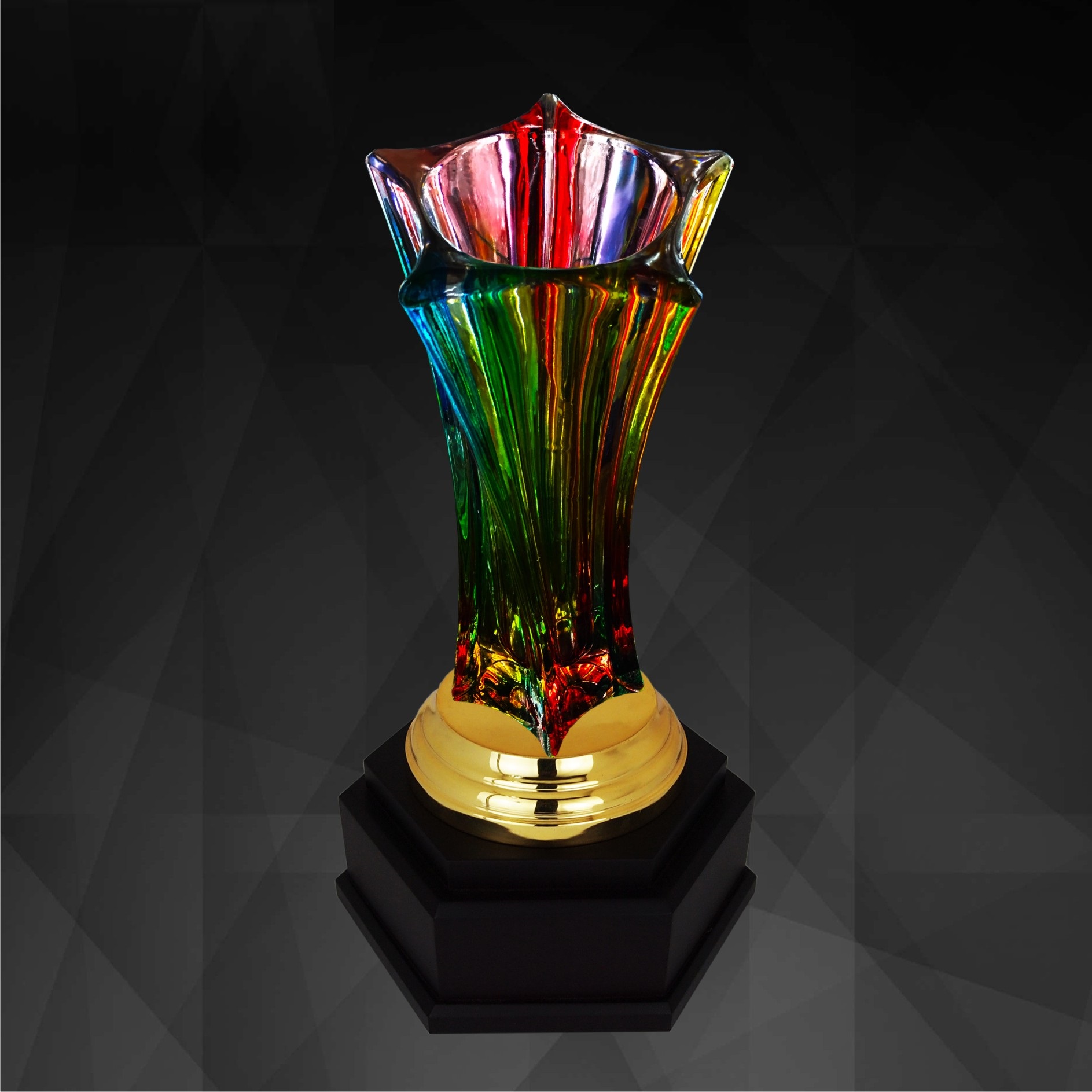 Crystal Vase Trophy