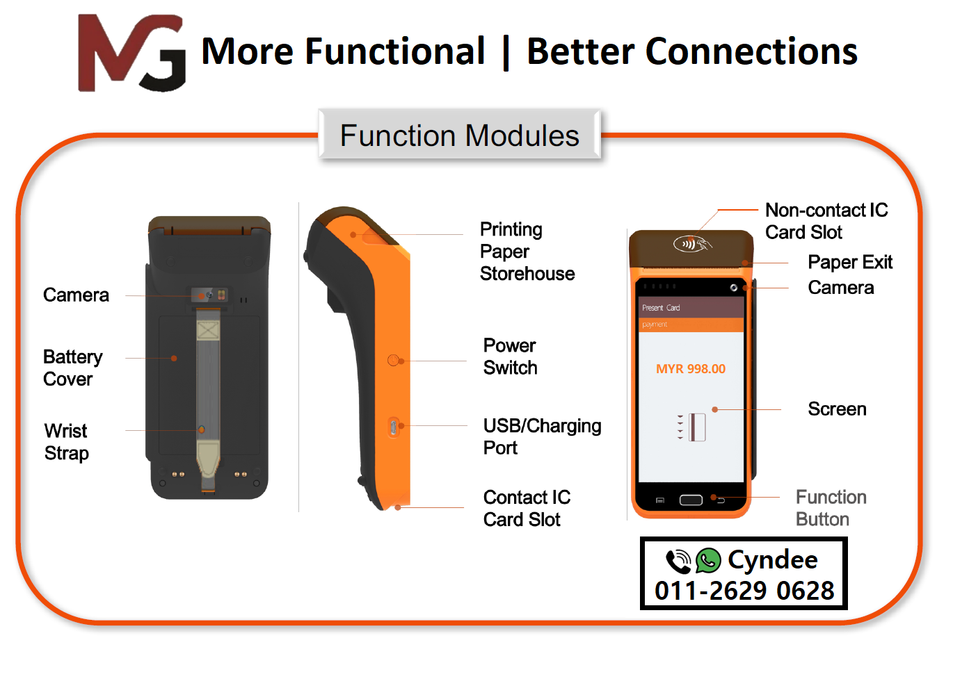 Apply Touchscreen All-In-One Digital Card Machine 申请信用卡机电子钱包刷卡机::马来西亚新页网