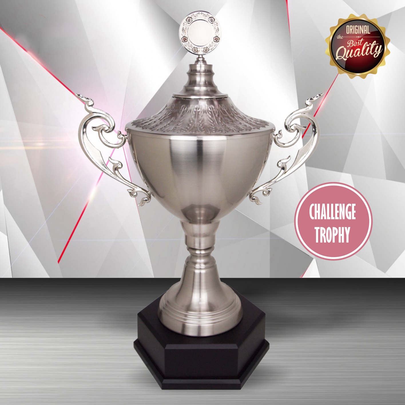 Trophy Supplier | Silver Metal Trophy at ClazzTrophy Malaysia